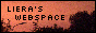Button of FamiliarDraco stating: Liera's webspace